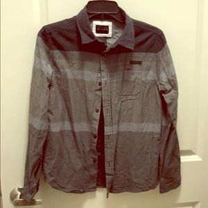 Sean John  Boys Striped Button Down Shirt - Sz XL